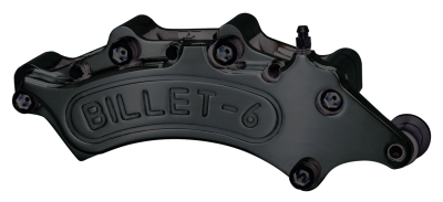 Billet 6 caliper FL(H) 76-83 Black (ES)