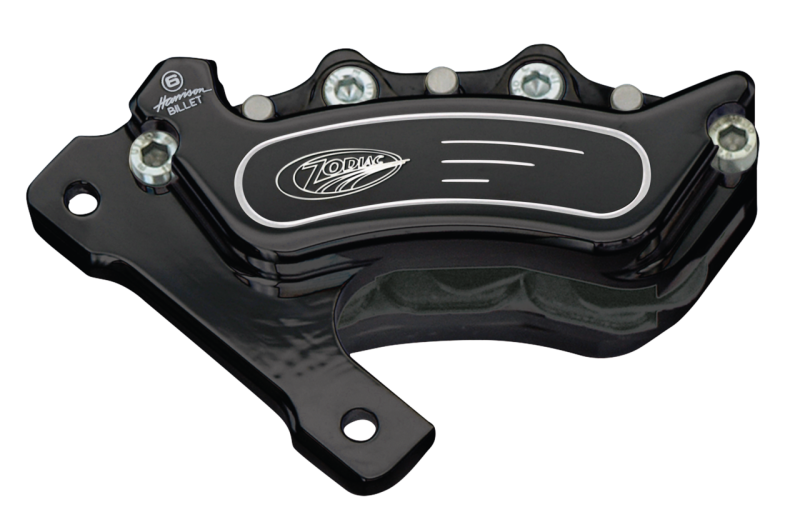 Blk Billet-6 Caliper, fits Fat Bubba L/H (ES)