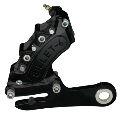 Billet 6 rear brake XL00-03 black (ES)