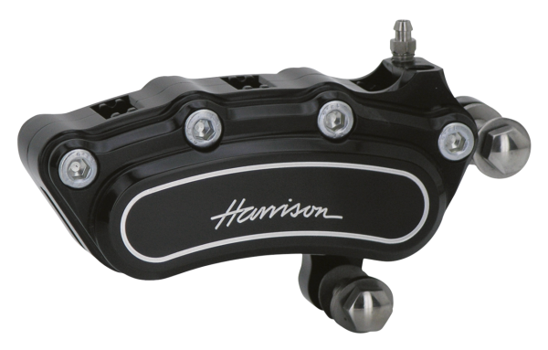 Billet Slim L/H 6 piston fr 00-up black (ES)