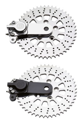 Harrison sprocketbrake polished L/H 2"I (ES)