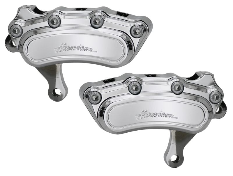 Slimline 6 frnt calipers 13" 00-up Chrom (ES)