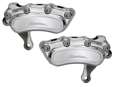 Slimline 6 frnt calipers 13" 00-up Chrom (ES)