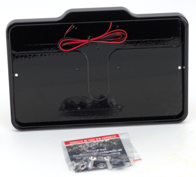 DMP License Frame FR Gloss Black (ES)