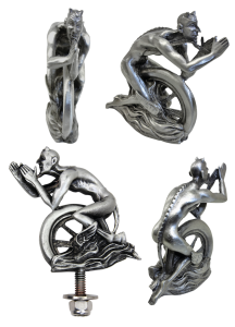 Devil and Wheel Fender Ornament