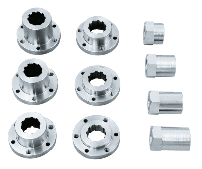 1/2" front pulley offset insert w/nut (ES)