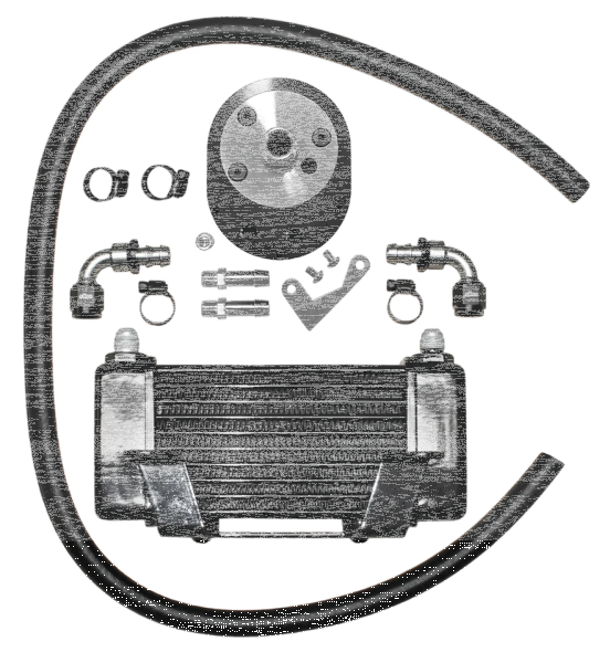 Jagg FLH/T09-up 10-row cooler black low (ES)