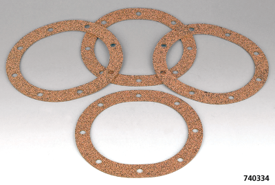 10pck Gasket derby cover 36-64 (cork) (ES)