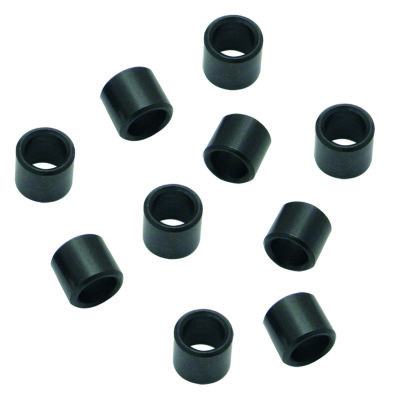 10pck Dowel Pin .557x.500" black steel (ES)