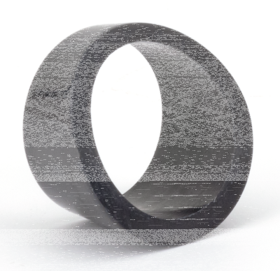 PM FatBar spacer left for cable, black (ES)