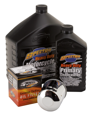 Evo Sportster oil service kit Chrome (ES)