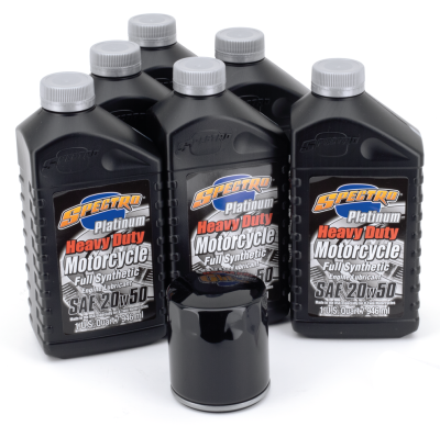 Twin Cam VSyn total oil service kit Blck (ES)