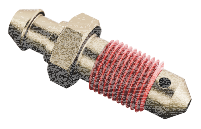 Speedbleeder 1/4-28 zinc plated (ES)