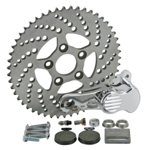Sprocket disc kit drilled 51T polished
