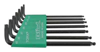 Eklind 7 pc Ball end Torx set
