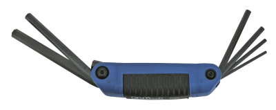 Eklind 6 piece Metric Ergo-Fold Hexkey (ES)