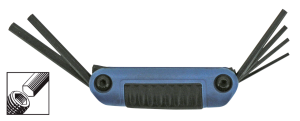 Eklind 7 piece Metric Ergo-fold Hex key (ES)