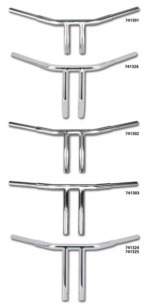 Phat 7.7" T-Bar 1 1/4" diameter (ES)