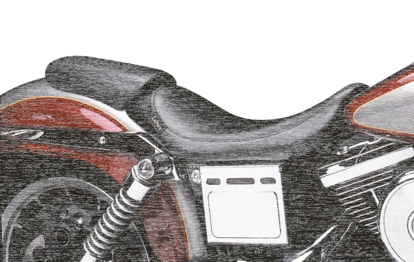 Le Pera Silhouette Pillion FXD 91-95 (ES)
