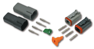 4 Pole grey pin housing (ES)