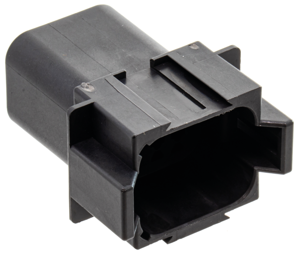 8 Pole black pin housing (ES)