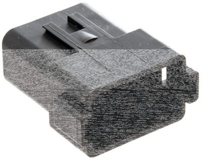 12 Pole black pin housing (ES)