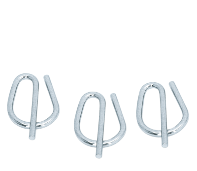 5pck Colony chrome rear axle spring clip