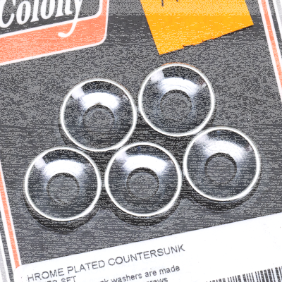 Companion Countersunk Chr washer 3/8" ,5 (ES)