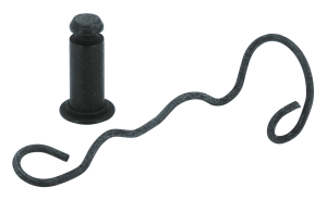 Seat clevis pin and spring (ES)