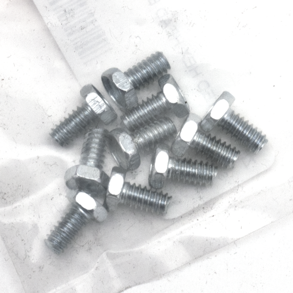 10pck hex bolt No. 10-24x3/8" UNC zinc (ES)