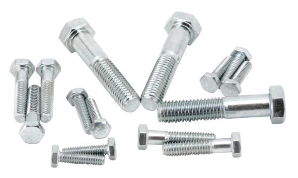 10pck hex bolt No. 10-24x3/8" UNC zinc (ES)
