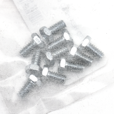 10pck hex bolt No. 10-24x3/8" UNC zinc (ES)