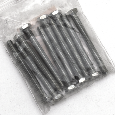 10pck hex bolt No. 10-32x1-7/8" UNF zin (ES)