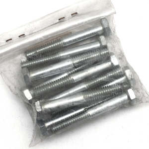 10pck hex bolt 1/4-20x1-7/8" UNC zinc (ES)