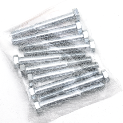 10pck hex bolt 5/16-18x2-3/4" UNC zinc (ES)