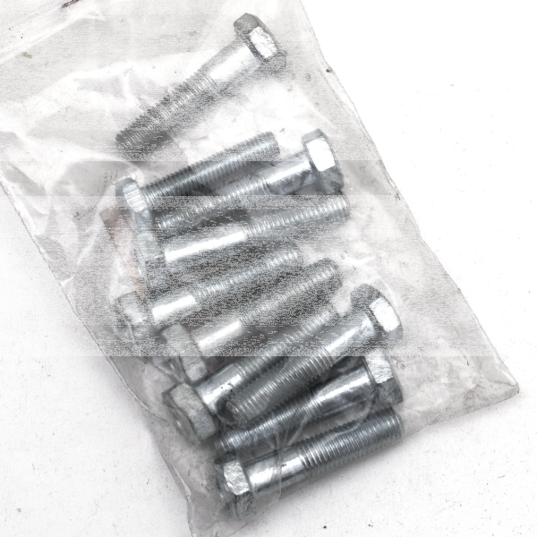 10pck hex bolt 5/16-24x1-3/8" UNF zinc (ES)