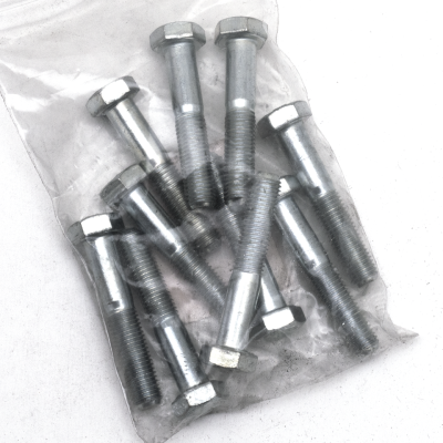 10pck hex bolt 5/16-24x1-3/4" UNF zinc (ES)