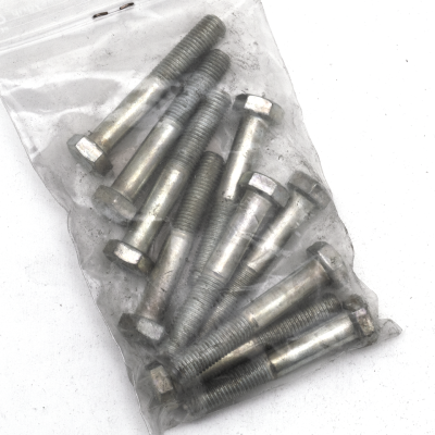 10pck hex bolt 5/16-24x2" UNF zinc (ES)