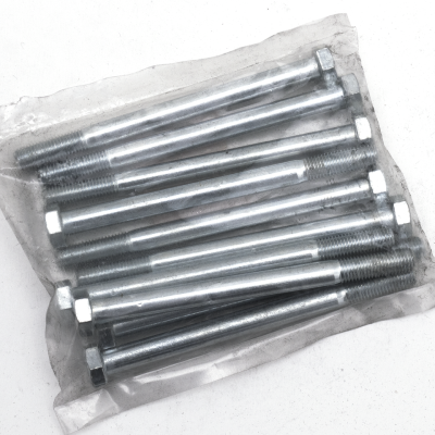 10pck hex bolt 5/16-24x4" UNF zinc (ES)