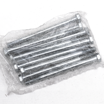 10pck hex bolt 5/16-24x4-1/2" UNF zinc (ES)