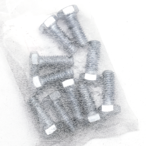 10pck hex bolt 3/8-16x1" UNC zinc (ES)