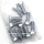10pck hex bolt 3/8-16x1" UNC zinc (ES)