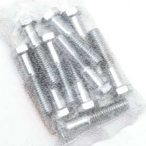 10pck hex bolt 3/8-16x1-7/8" UNC zinc (ES)