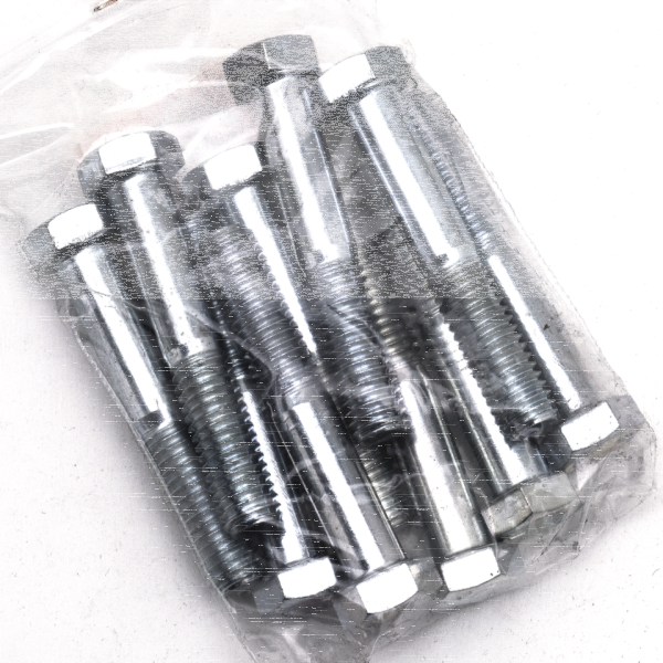 10pck hex bolt 3/8-16x2-1/4" UNC zinc (ES)