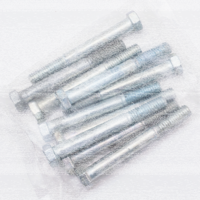 10pck hex bolt 3/8-16x3-1/4" UNC zinc (ES)