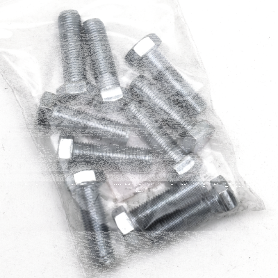 10pck hex bolt 3/8-24x1-1/4" UNF zinc (ES)