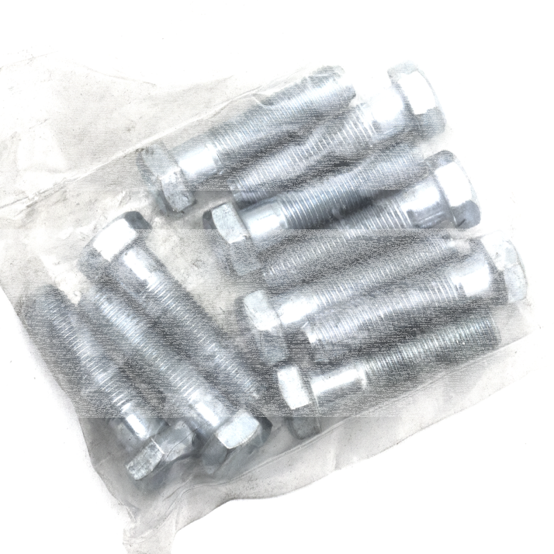 GZP 10pck hex bolt 3/8-24x1.5" UNF zinc (ES)