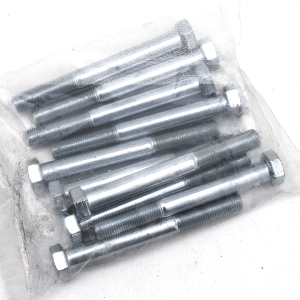 10pck hex bolt 3/8-24x3-1/4" UNF zinc (ES)