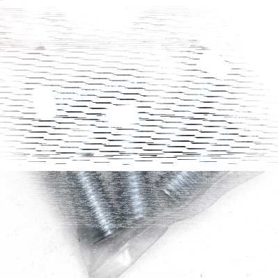 5pck hex bolt 7/16-14x1" UNC zinc (ES)