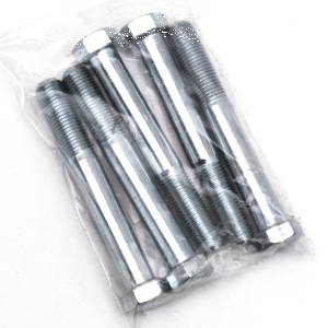 5pck hex bolt 7/16-20x3.250" UNF zinc (ES)